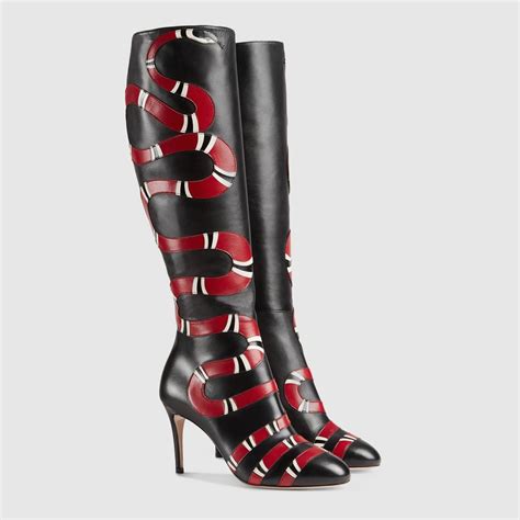 bottom of gucci snake boots|gucci snake boots taylor swift.